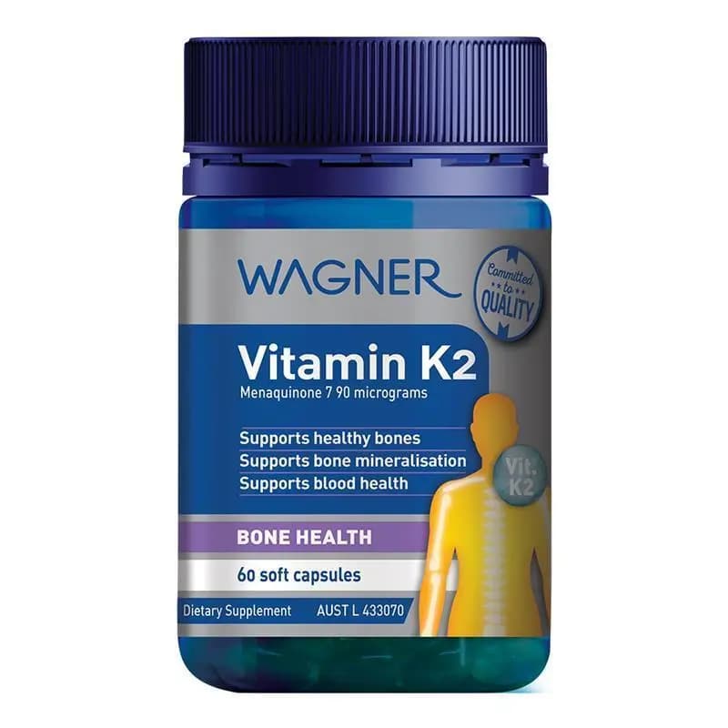 Wagner Vitamin K2 60 Softgel Capsules for $9.99 was $19.99 at CWH deal image
